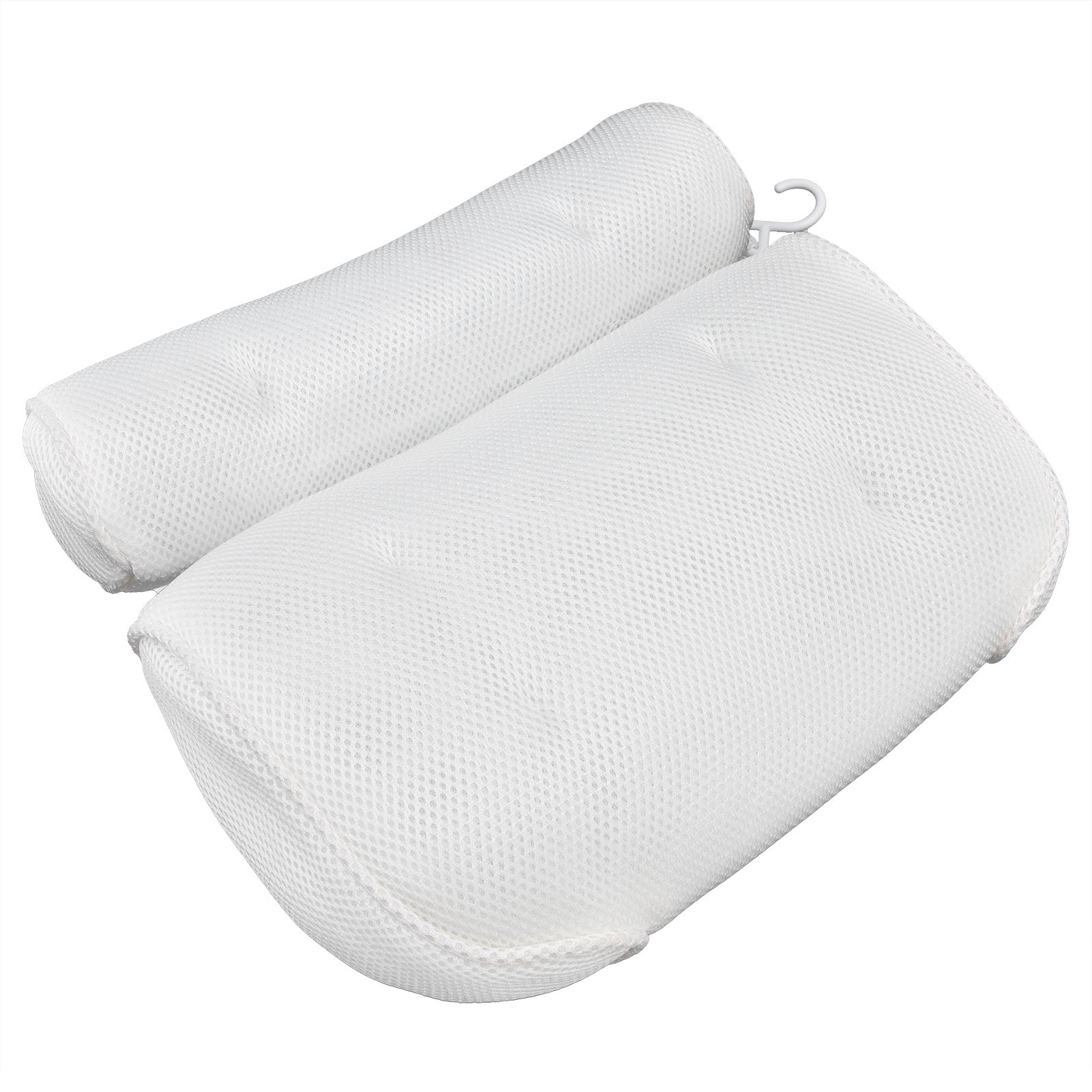 Mesh Bathroom Pillow Soft Comfortable Suction Cup Pillow Bath Tub Pillow for view 5
