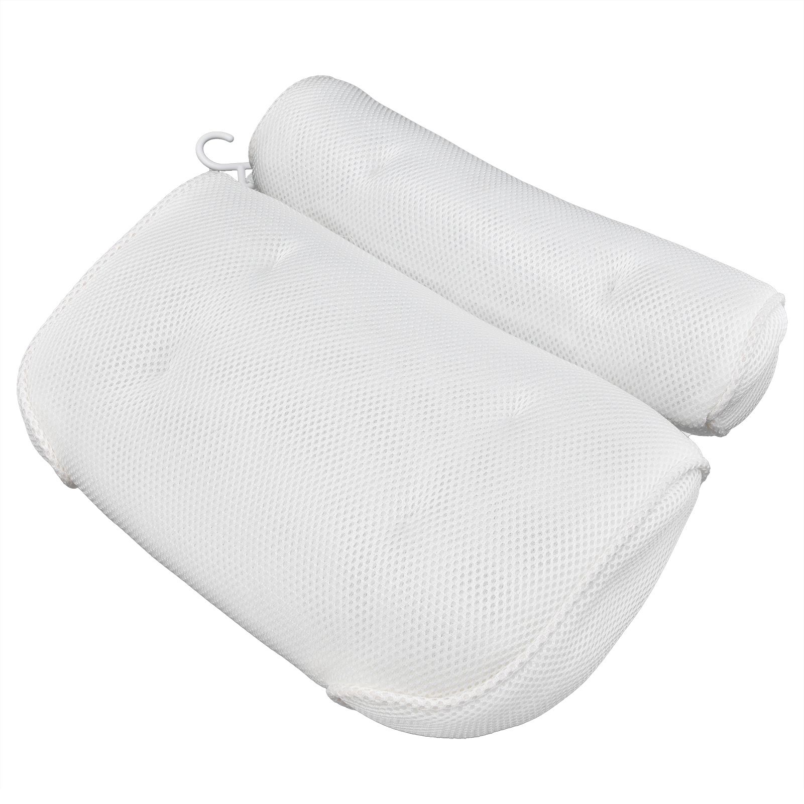 Mesh Bathroom Pillow Soft Comfortable Suction Cup Pillow Bath Tub Pillow for view 10