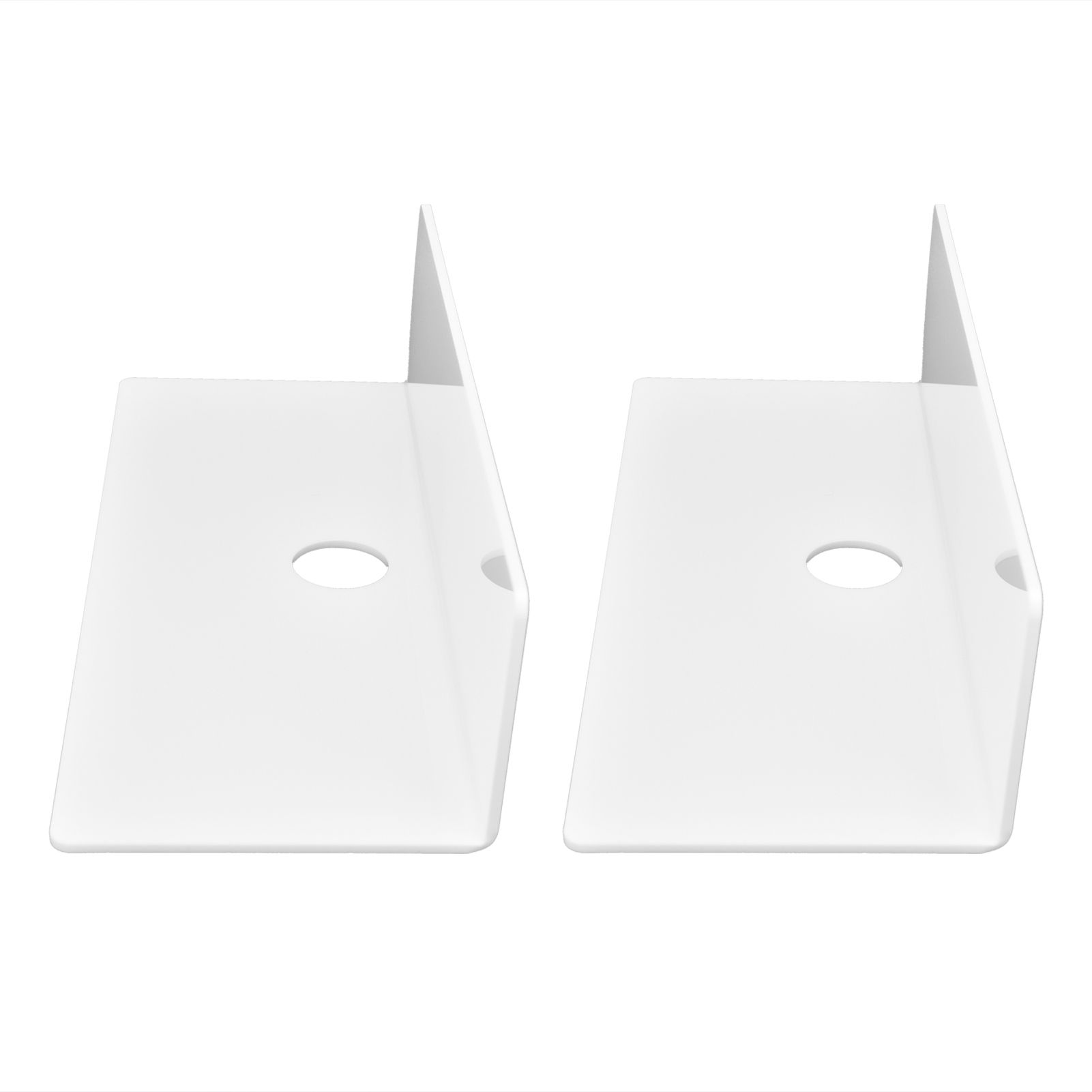 2Pcs Display Shelf Acrylic Perforation Free High Strength Wall Mount Shelf for view 5