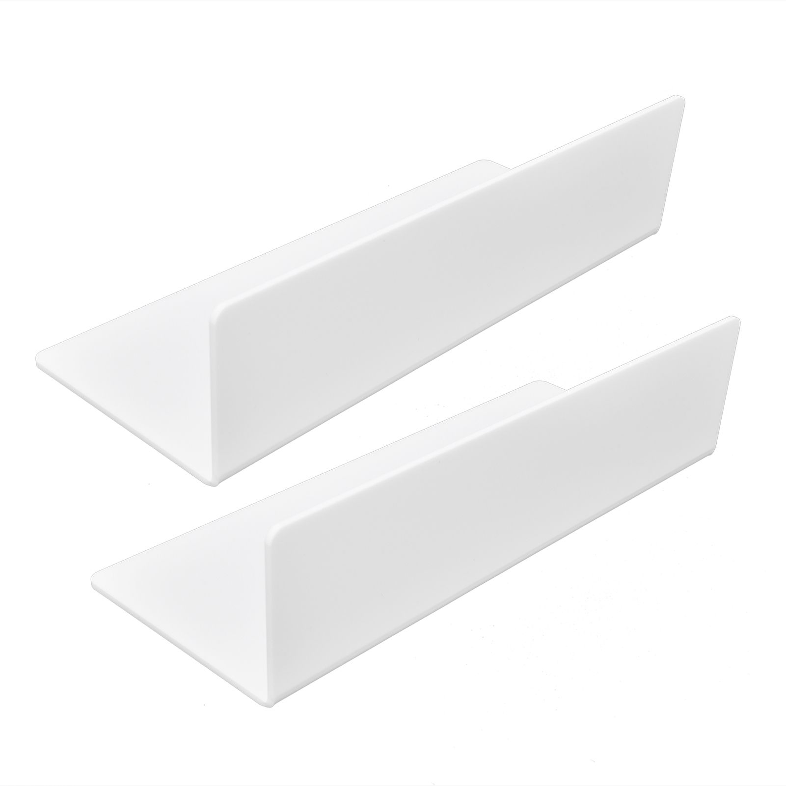 2Pcs Display Shelf Acrylic Perforation Free High Strength Wall Mount Shelf for view 6