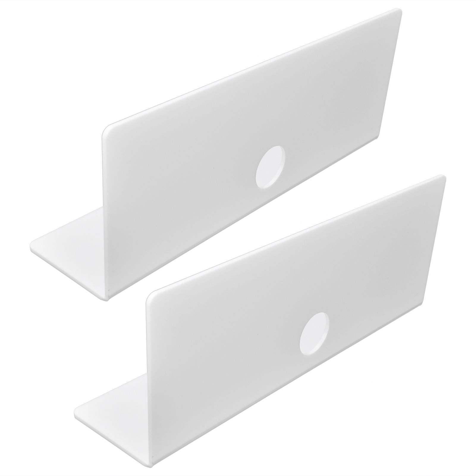 2Pcs Display Shelf Acrylic Perforation Free High Strength Wall Mount Shelf for view 9
