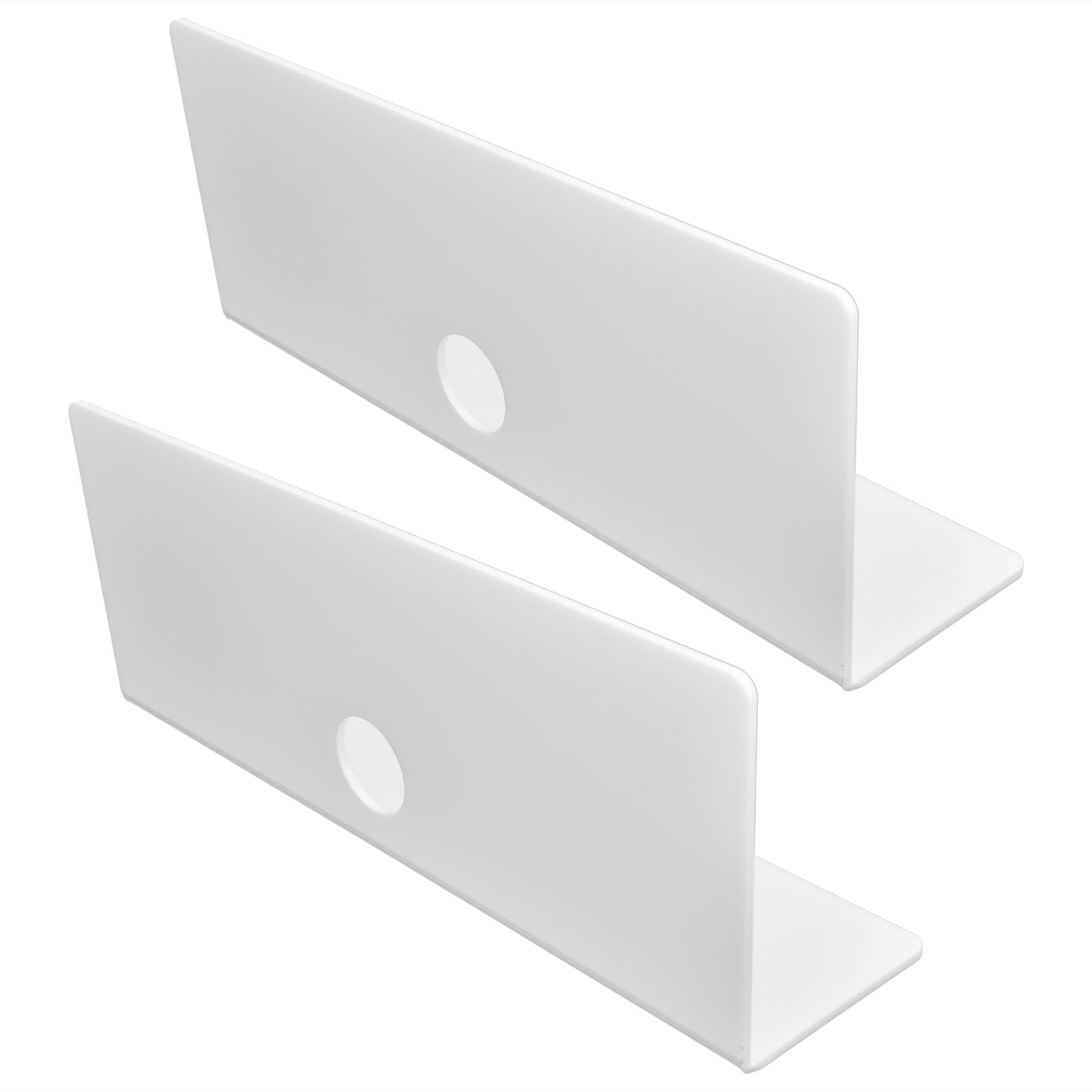 2Pcs Display Shelf Acrylic Perforation Free High Strength Wall Mount Shelf for view 10