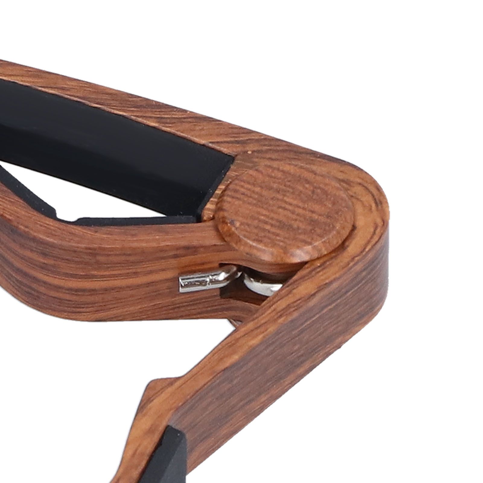 Guitar Capo Small Portable Noiseless Silicone Pad Spring Loaded Capo for view 14