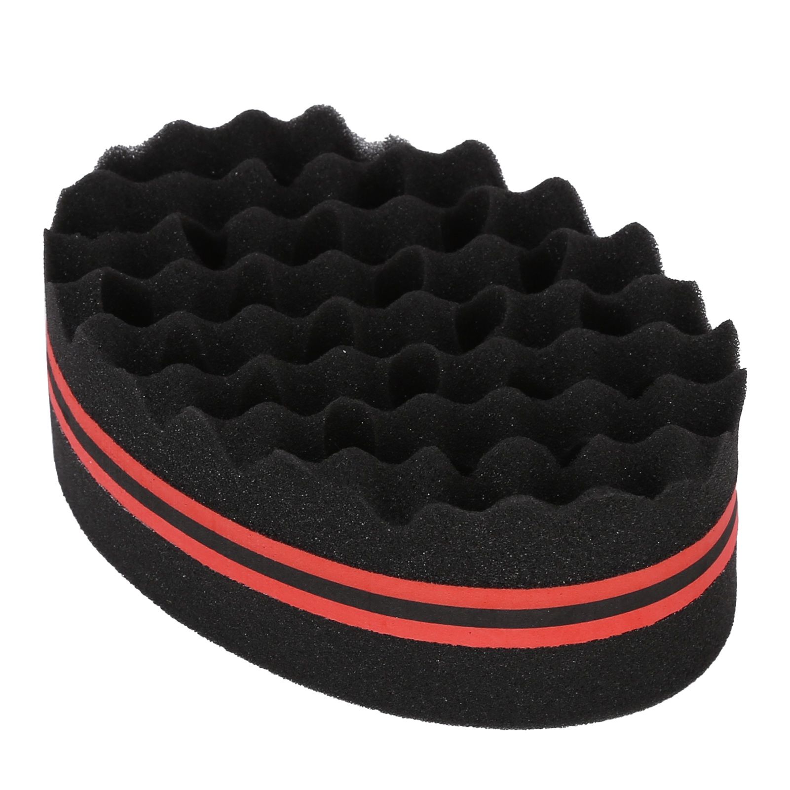 2PCS Double Sided Hair Curl Sponge 22 Hole Wavy Hair Sponge Brush Styling view 10