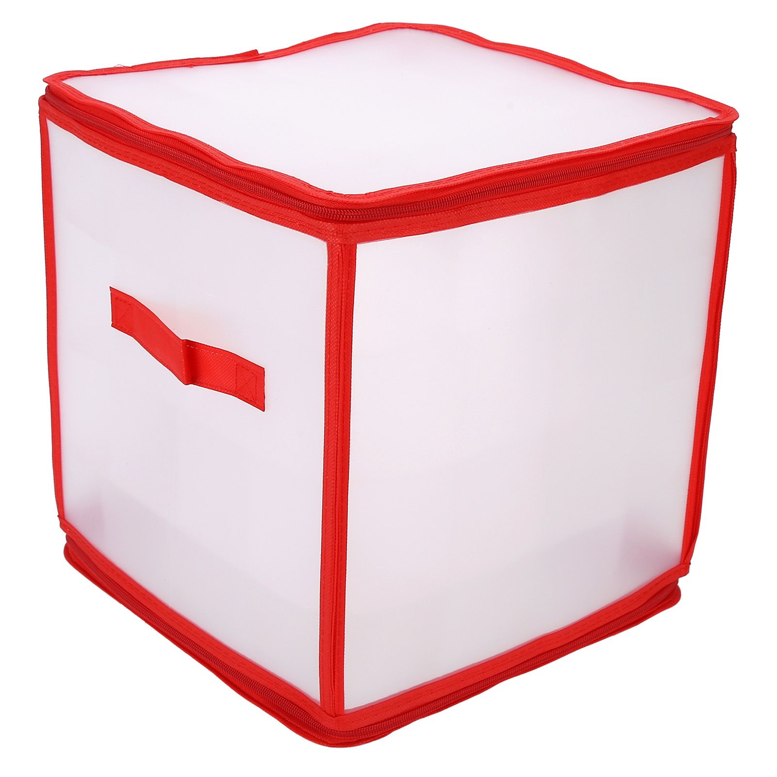Storage Box Transparent PVC Zipper Sealed Durable Sock Organizer with view 5
