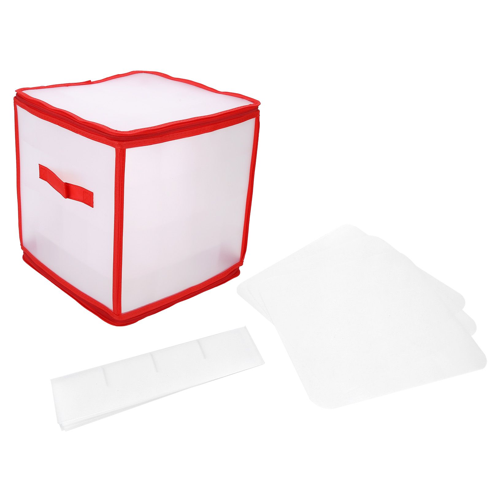 Storage Box Transparent PVC Zipper Sealed Durable Sock Organizer with view 10