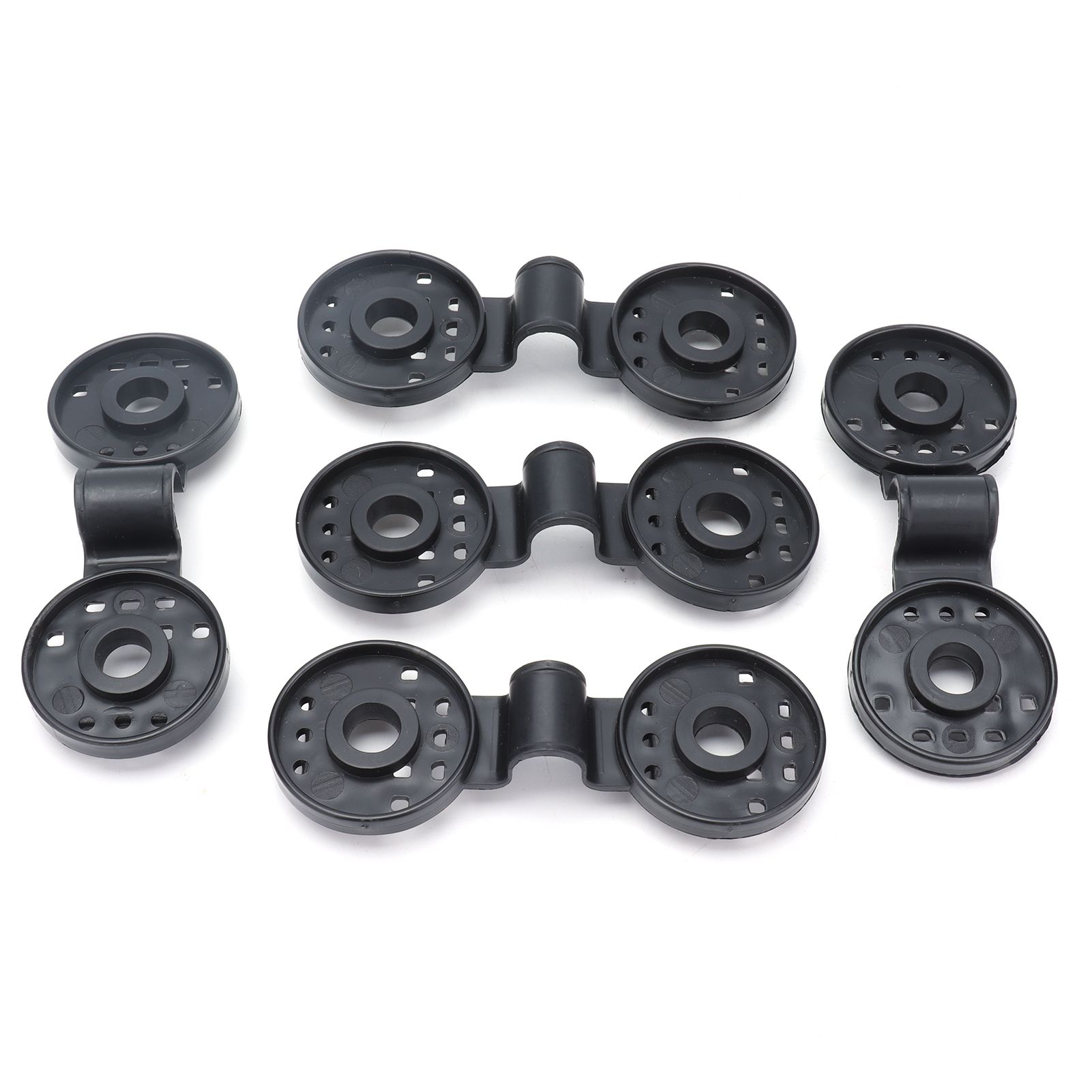 20Pcs Shading Net Clips Black Sunshade Cloth Fasteners Greenhouse Clamps Tools view 2