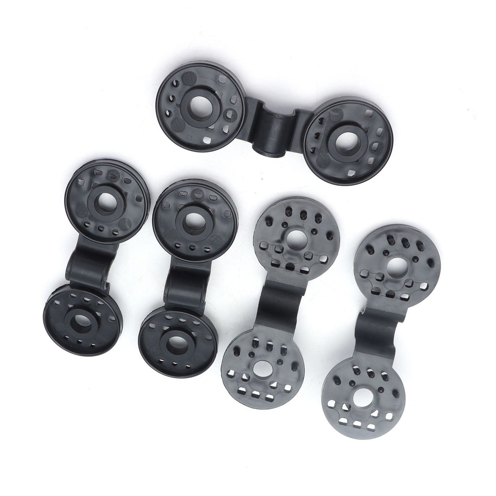 20Pcs Shading Net Clips Black Sunshade Cloth Fasteners Greenhouse Clamps Tools view 9