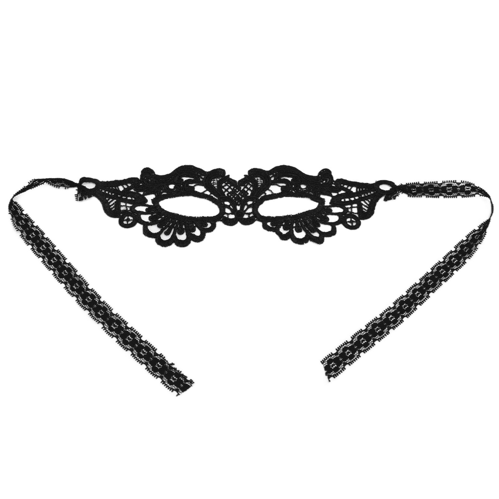 Hollow Lace Half Face Mask Costume Eyes Mask Halloween Dancing Party view 6