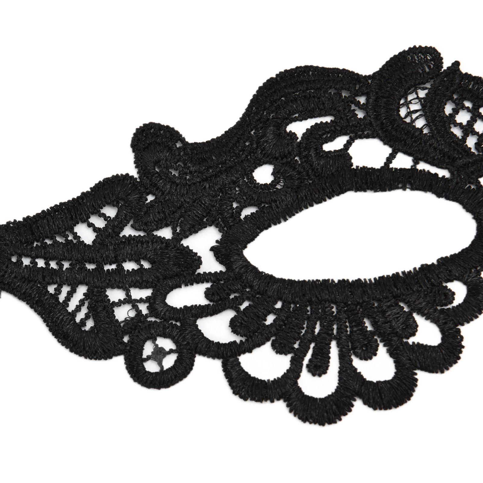 Hollow Lace Half Face Mask Costume Eyes Mask Halloween Dancing Party view 13