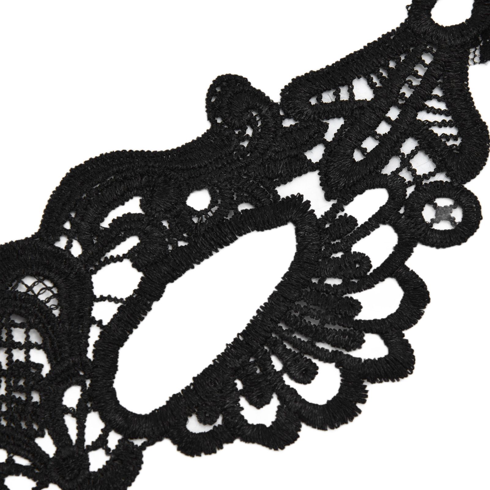 Hollow Lace Half Face Mask Costume Eyes Mask Halloween Dancing Party view 14