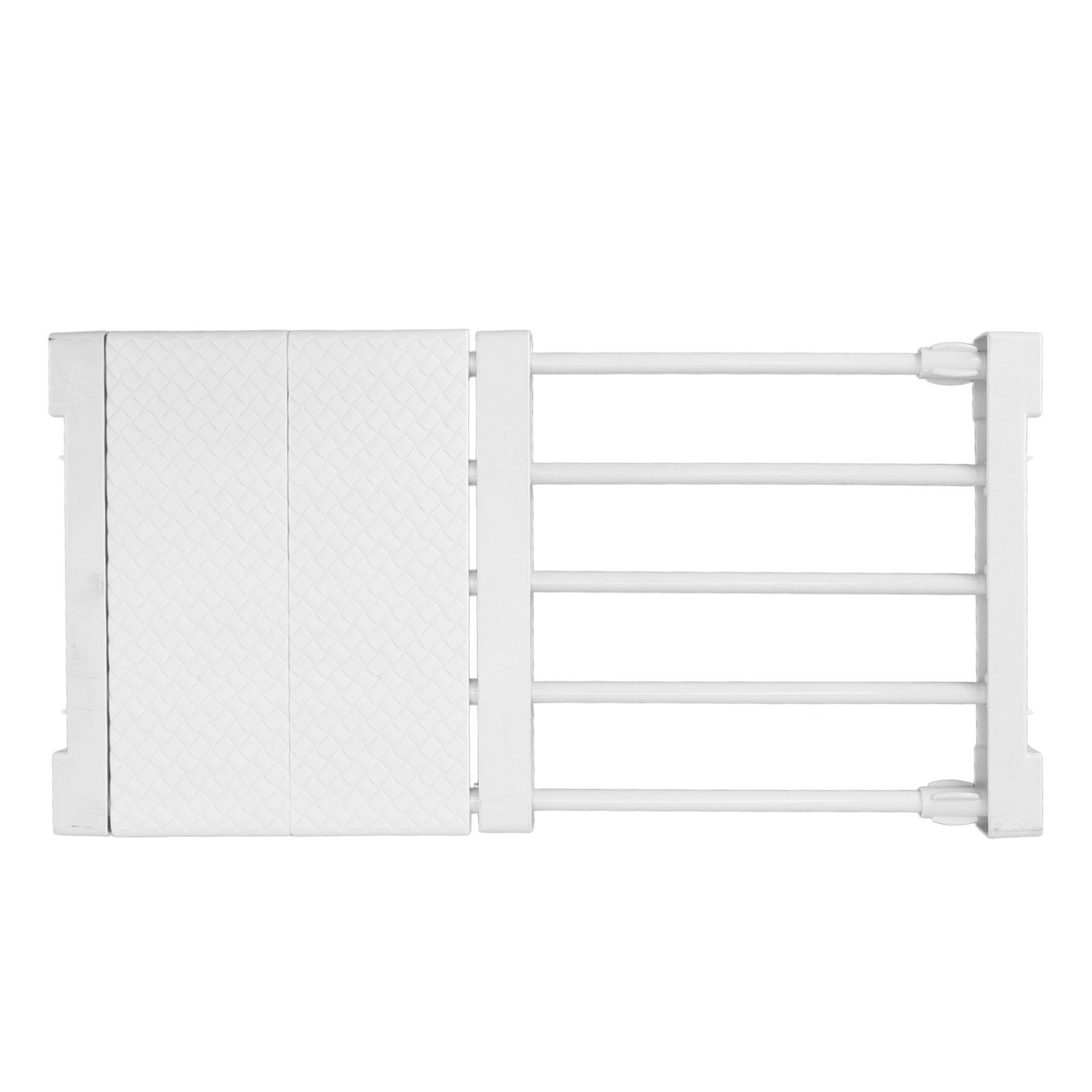 Tension Shelf Adjustable Closet Divider 24cm Width Storage Rack for Cabinet view 3
