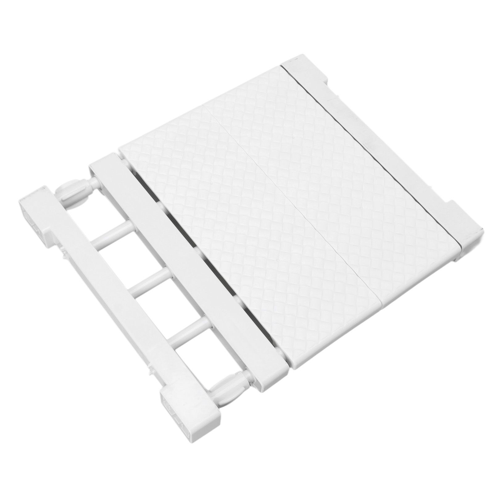 Tension Shelf Adjustable Closet Divider 24cm Width Storage Rack for Cabinet view 5