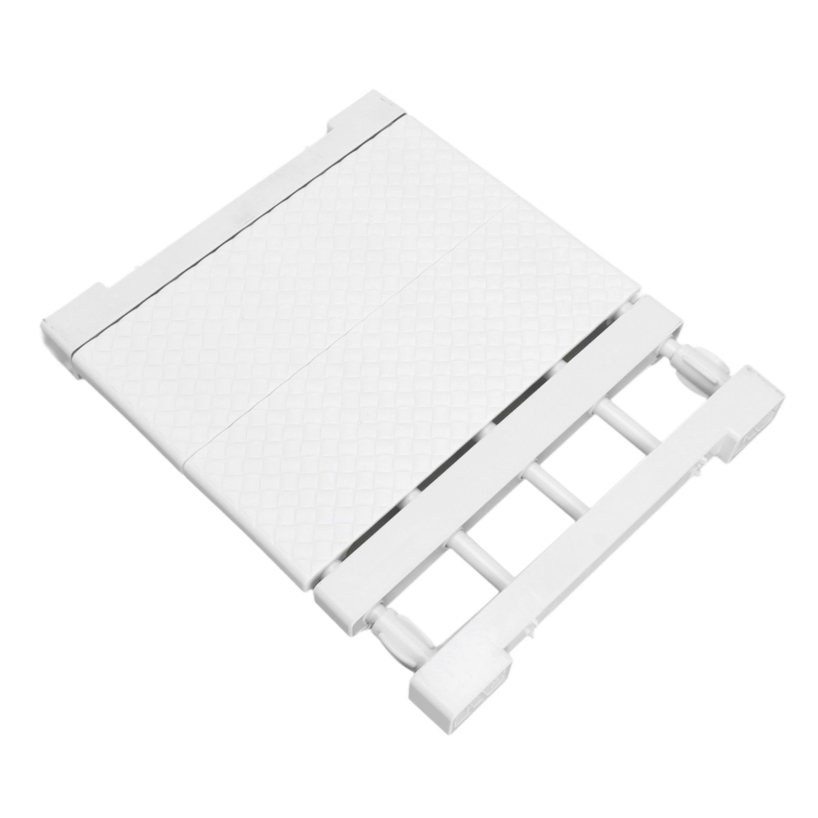 Tension Shelf Adjustable Closet Divider 24cm Width Storage Rack for Cabinet view 6