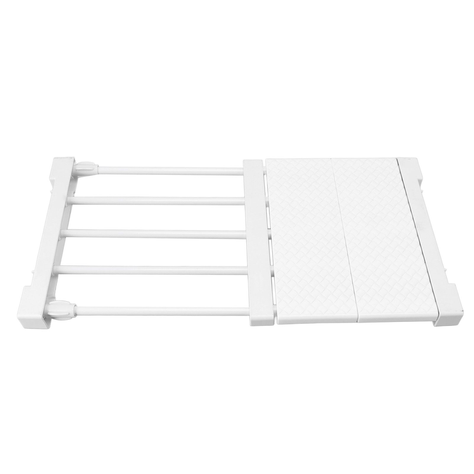 Tension Shelf Adjustable Closet Divider 24cm Width Storage Rack for Cabinet view 9