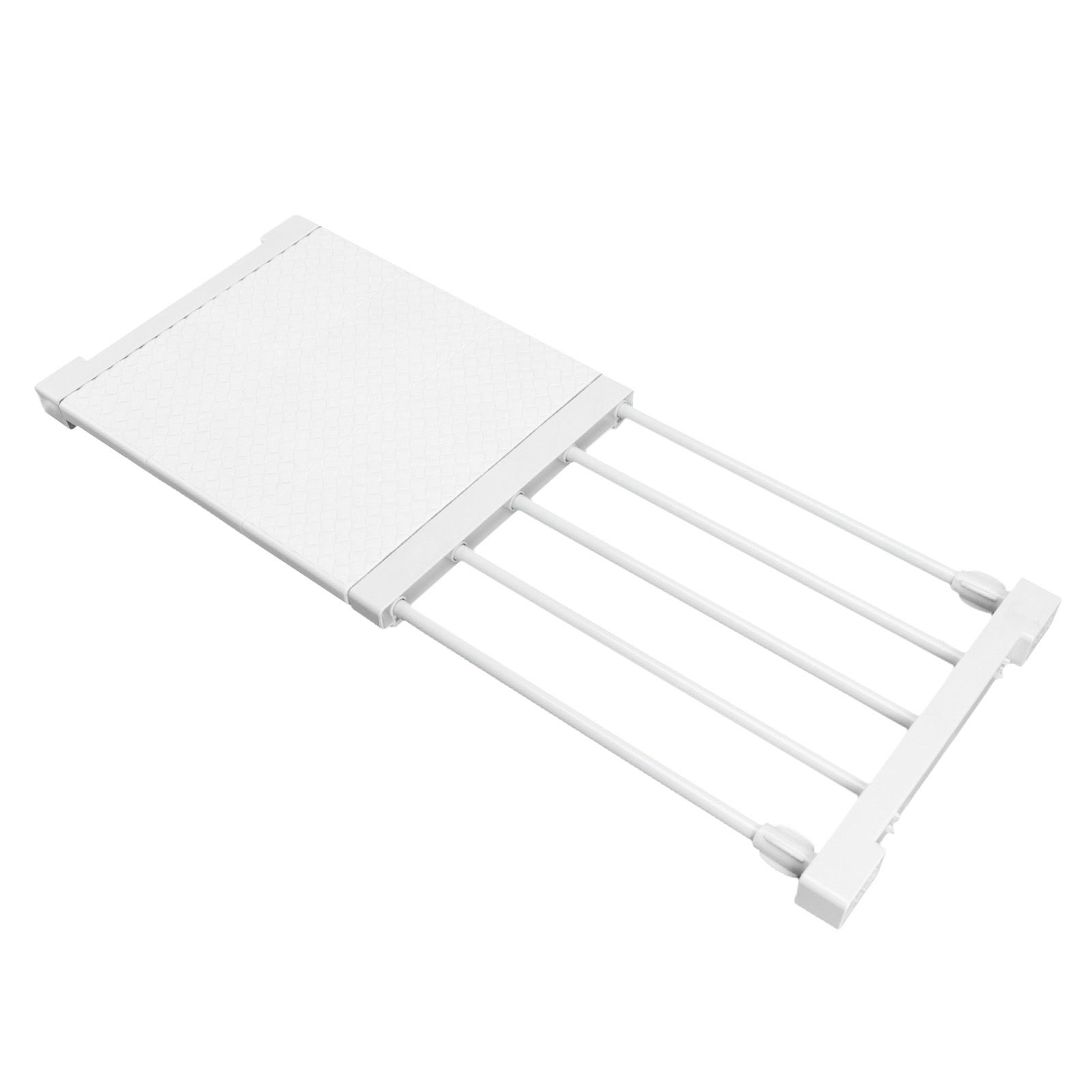 Tension Shelf Adjustable Closet Divider 24cm Width Storage Rack for Cabinet view 2