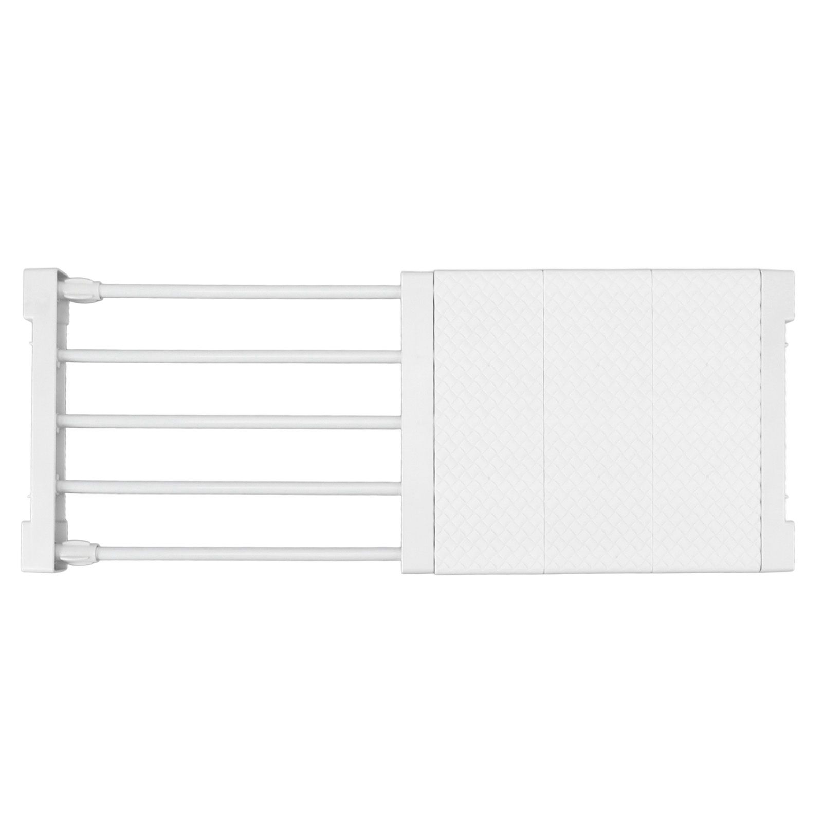 Tension Shelf Adjustable Closet Divider 24cm Width Storage Rack for Cabinet view 8