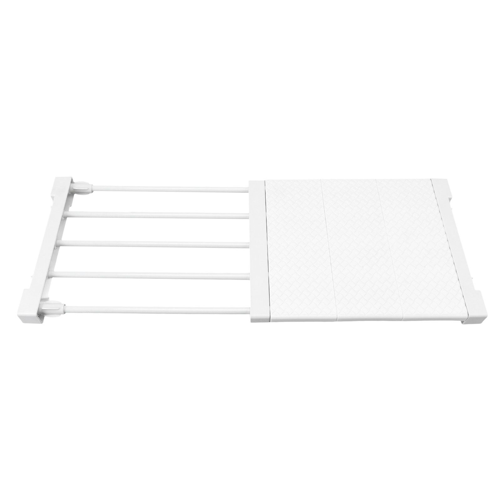 Tension Shelf Adjustable Closet Divider 24cm Width Storage Rack for Cabinet view 10