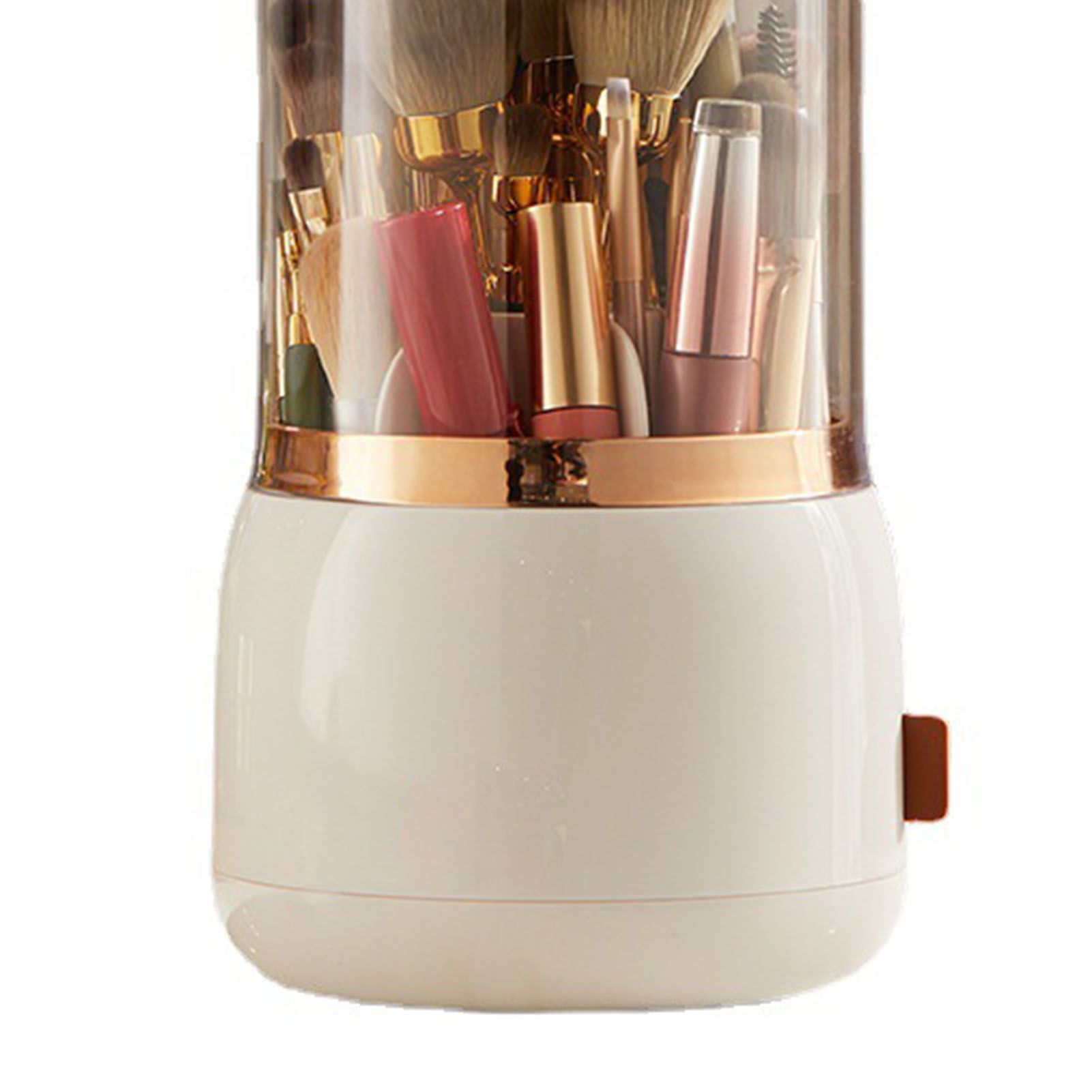 Makeup Brush Holder Multifunctional Brush Organizer Home Rotating Dustproof view 8