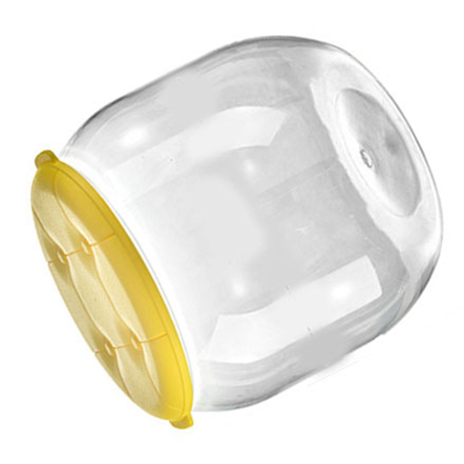 Toy Storage Stool Multipurpose Innovative Round Shape Transparent Storage view 2