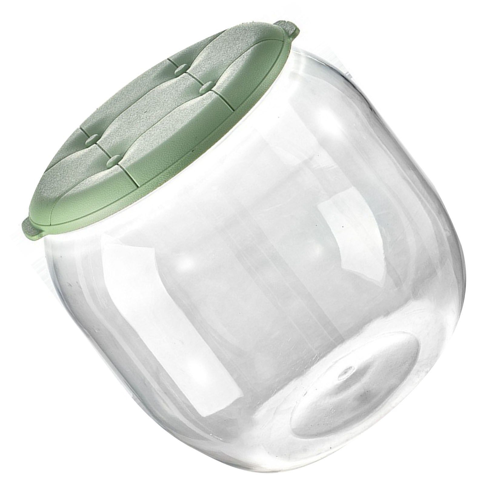 Toy Storage Stool Multipurpose Innovative Round Shape Transparent Storage view 2