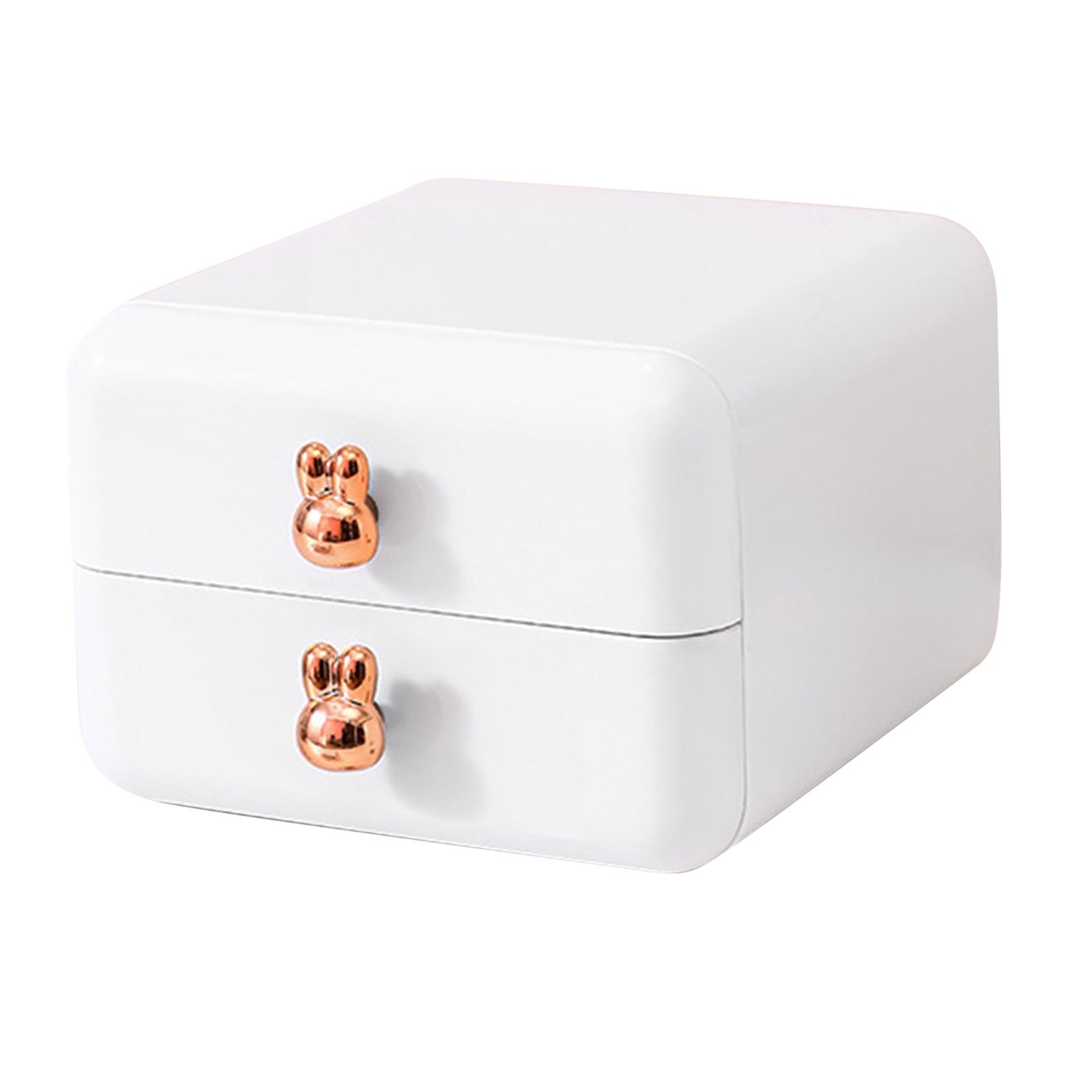Desktop Drawer Jewelry Hair Accessories Sundries Storage Box Tabletop view 2