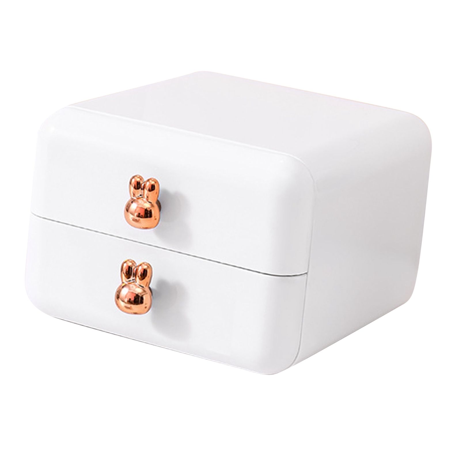 Desktop Drawer Jewelry Hair Accessories Sundries Storage Box Tabletop view 3