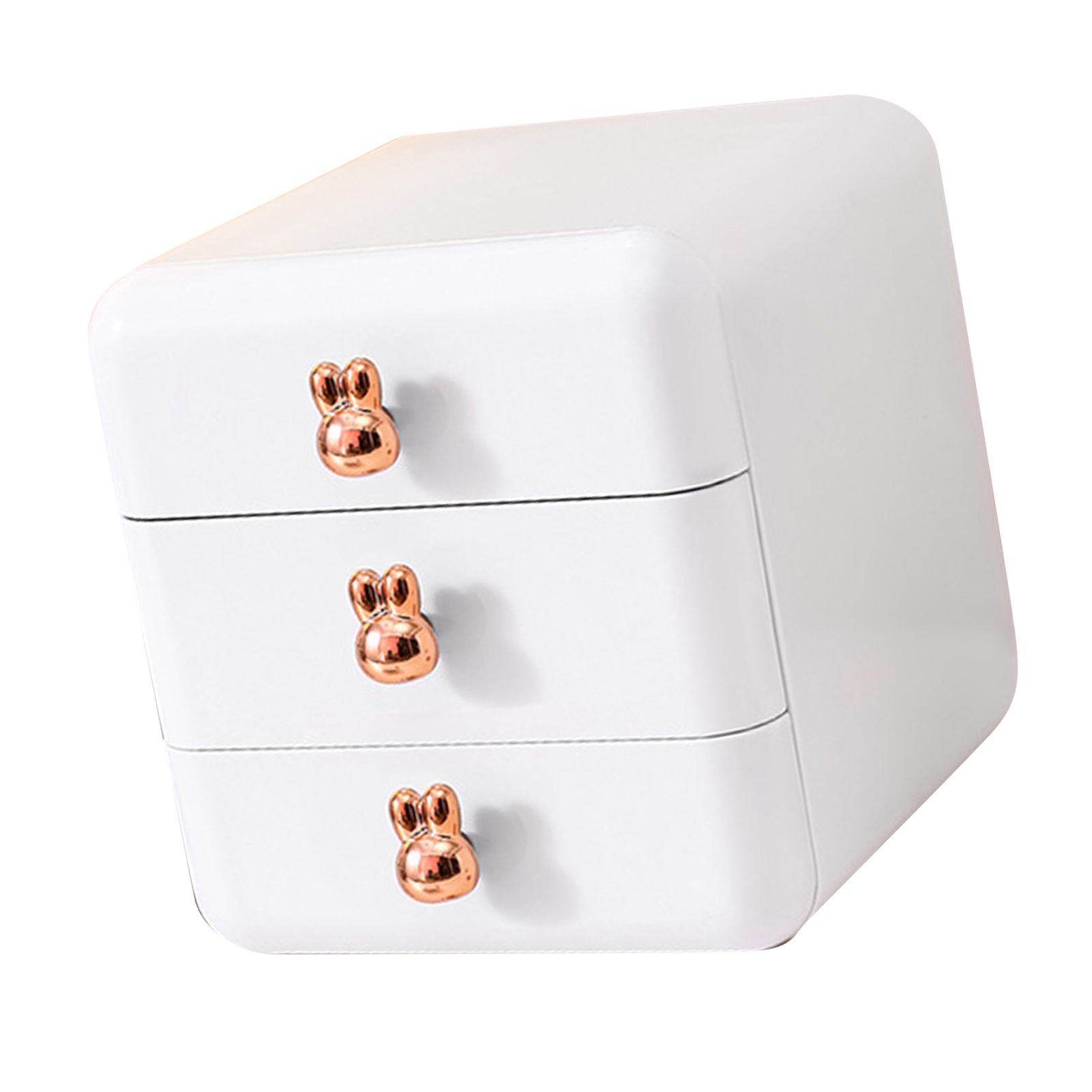 Desktop Drawer Jewelry Hair Accessories Sundries Storage Box Tabletop view 4