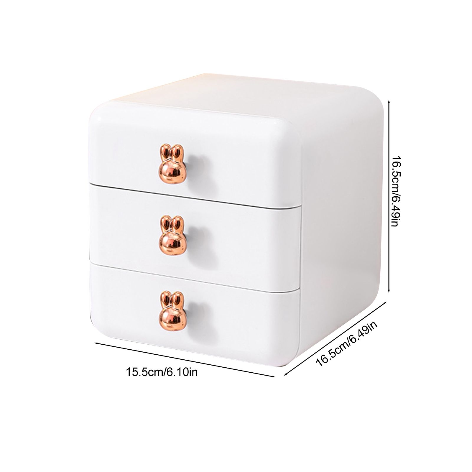 Desktop Drawer Jewelry Hair Accessories Sundries Storage Box Tabletop view 10