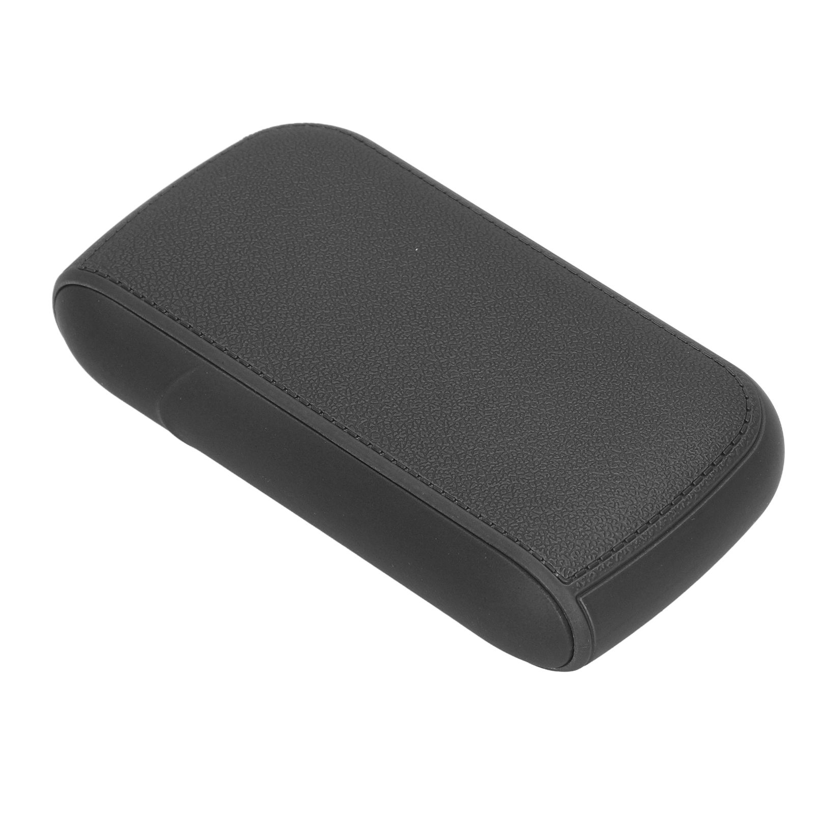 Cigarette Case 10 Capacity Carrying Box Leather Texture One Hand Operation ABS view 5