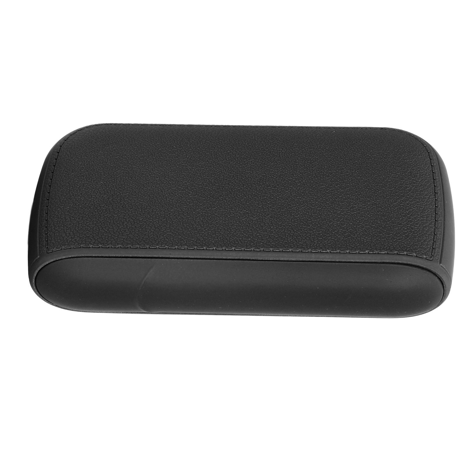 Cigarette Case 10 Capacity Carrying Box Leather Texture One Hand Operation ABS view 15