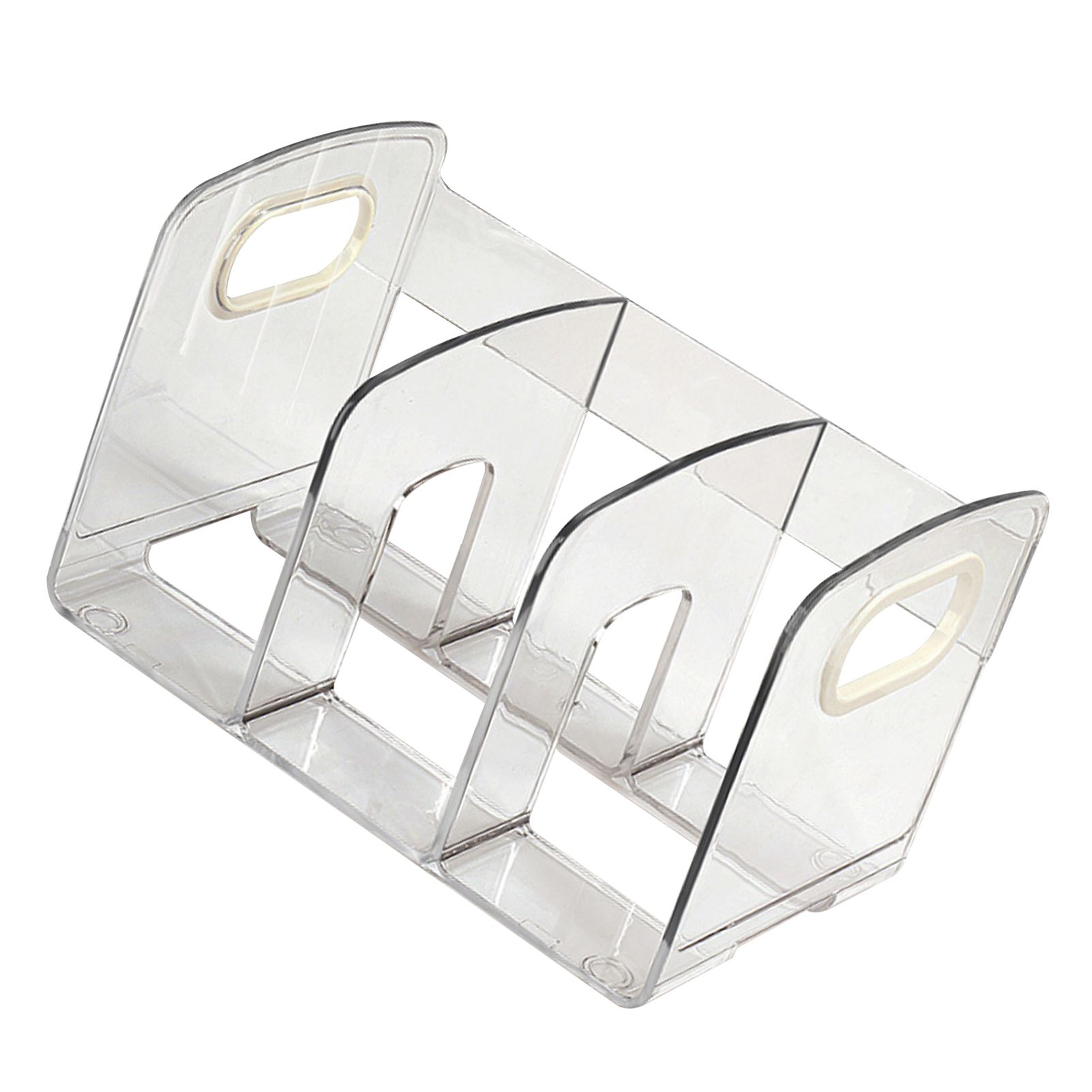 Book Organizer Desktop Book Rack File Holder Acrylic Tabletop Organizer for view 3