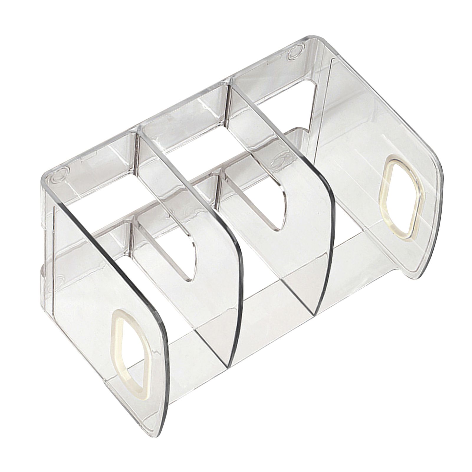 Book Organizer Desktop Book Rack File Holder Acrylic Tabletop Organizer for view 9