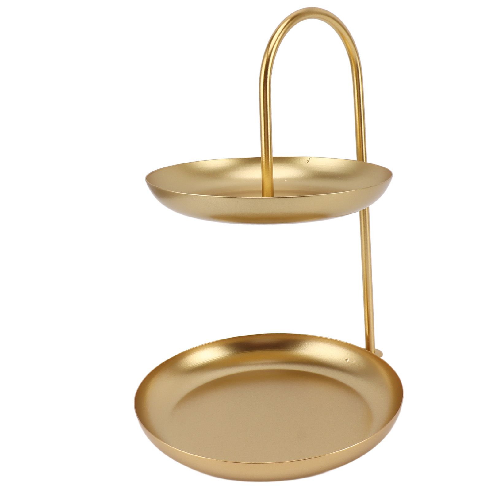 Dessert Rack Fruit Stand Round 2 Tier Iron Display Holder for Party Wedding view 8