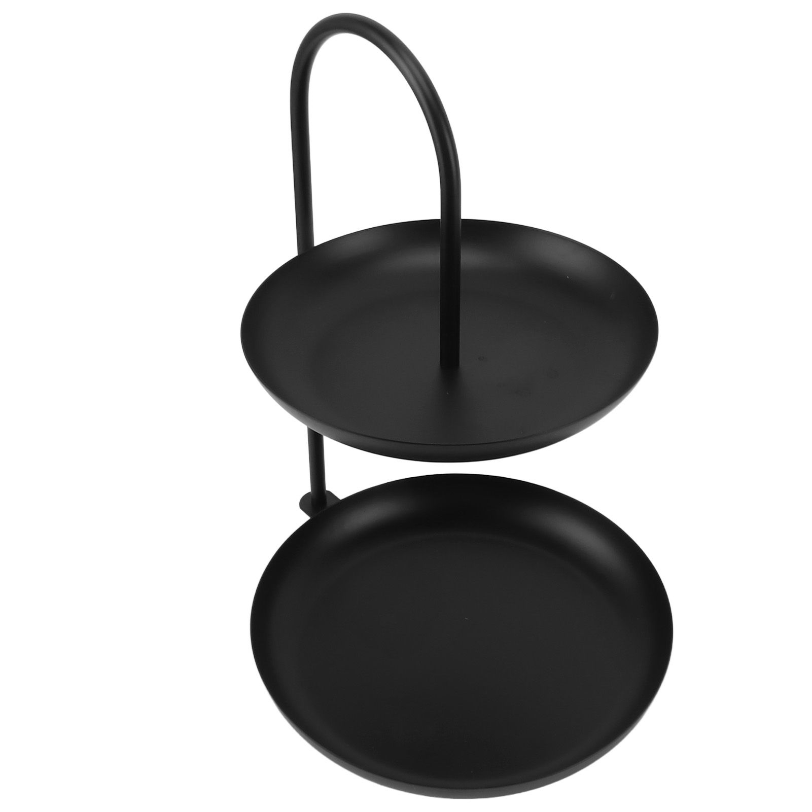 Dessert Rack Fruit Stand Round 2 Tier Iron Display Holder for Party Wedding view 4