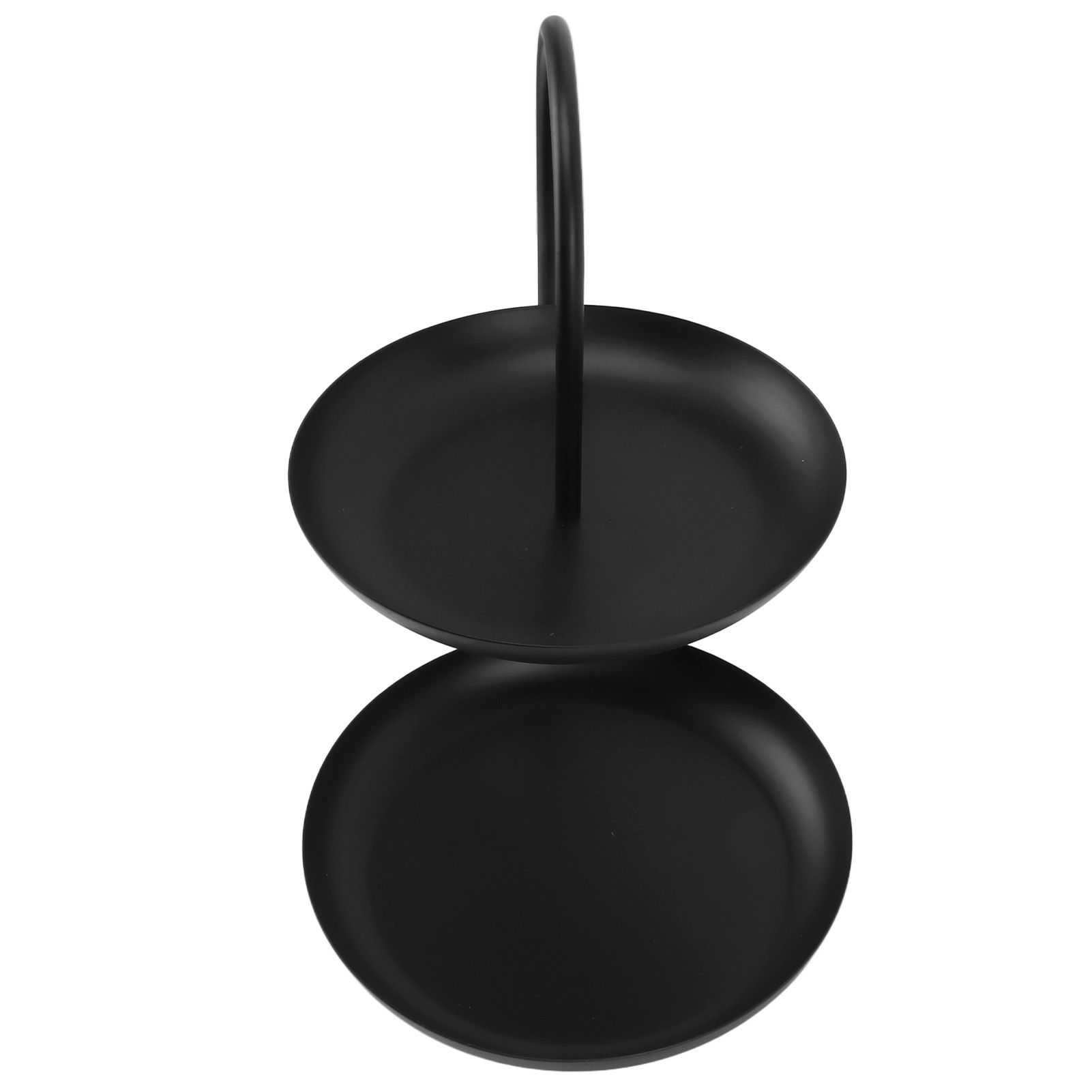 Dessert Rack Fruit Stand Round 2 Tier Iron Display Holder for Party Wedding view 5