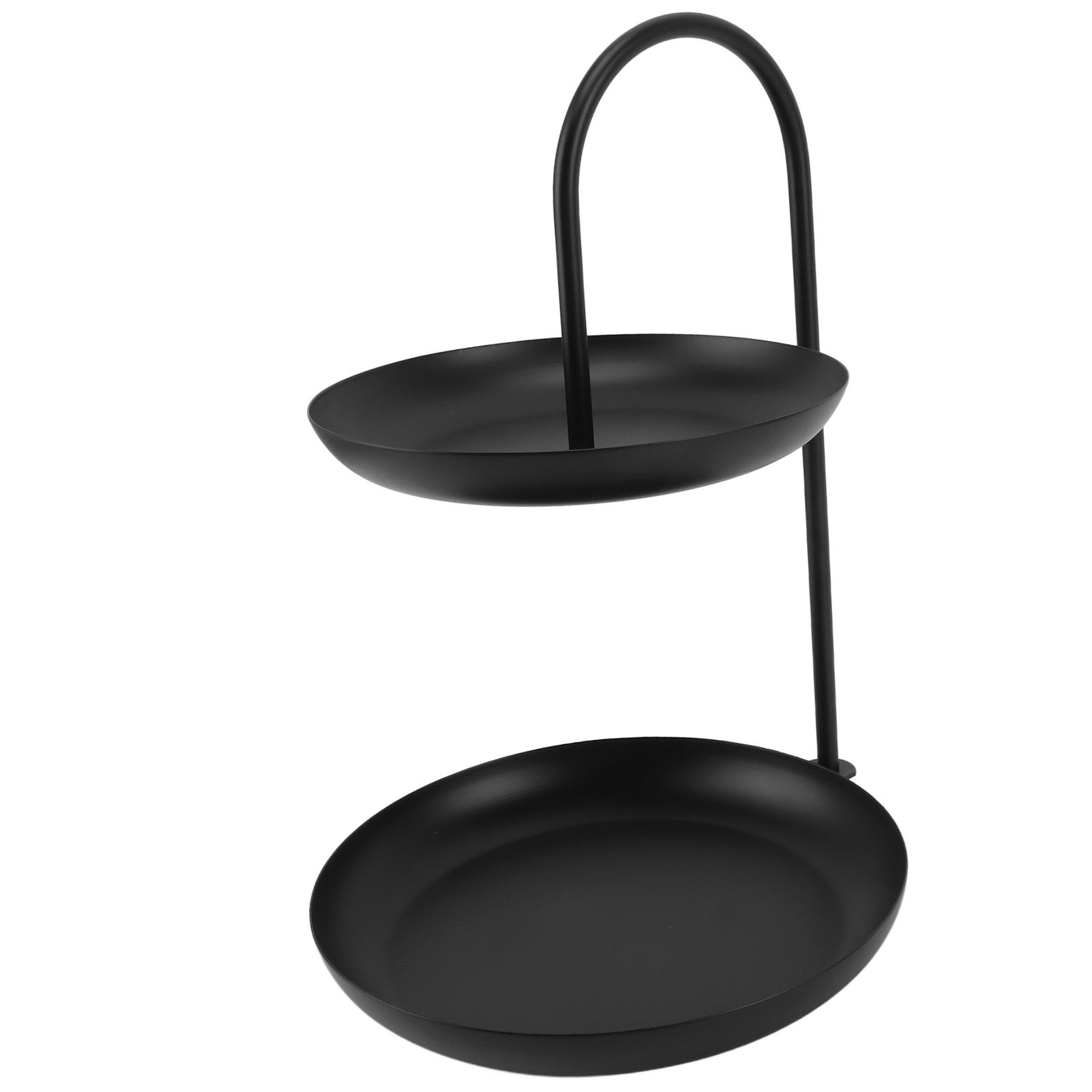 Dessert Rack Fruit Stand Round 2 Tier Iron Display Holder for Party Wedding view 7