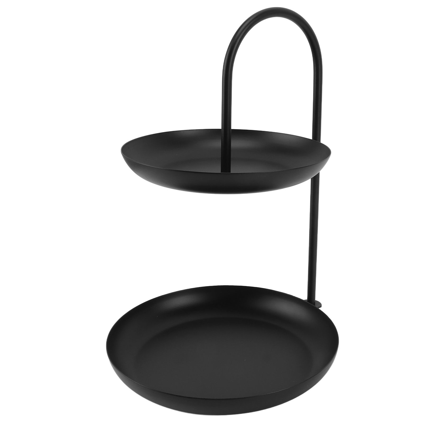 Dessert Rack Fruit Stand Round 2 Tier Iron Display Holder for Party Wedding view 8
