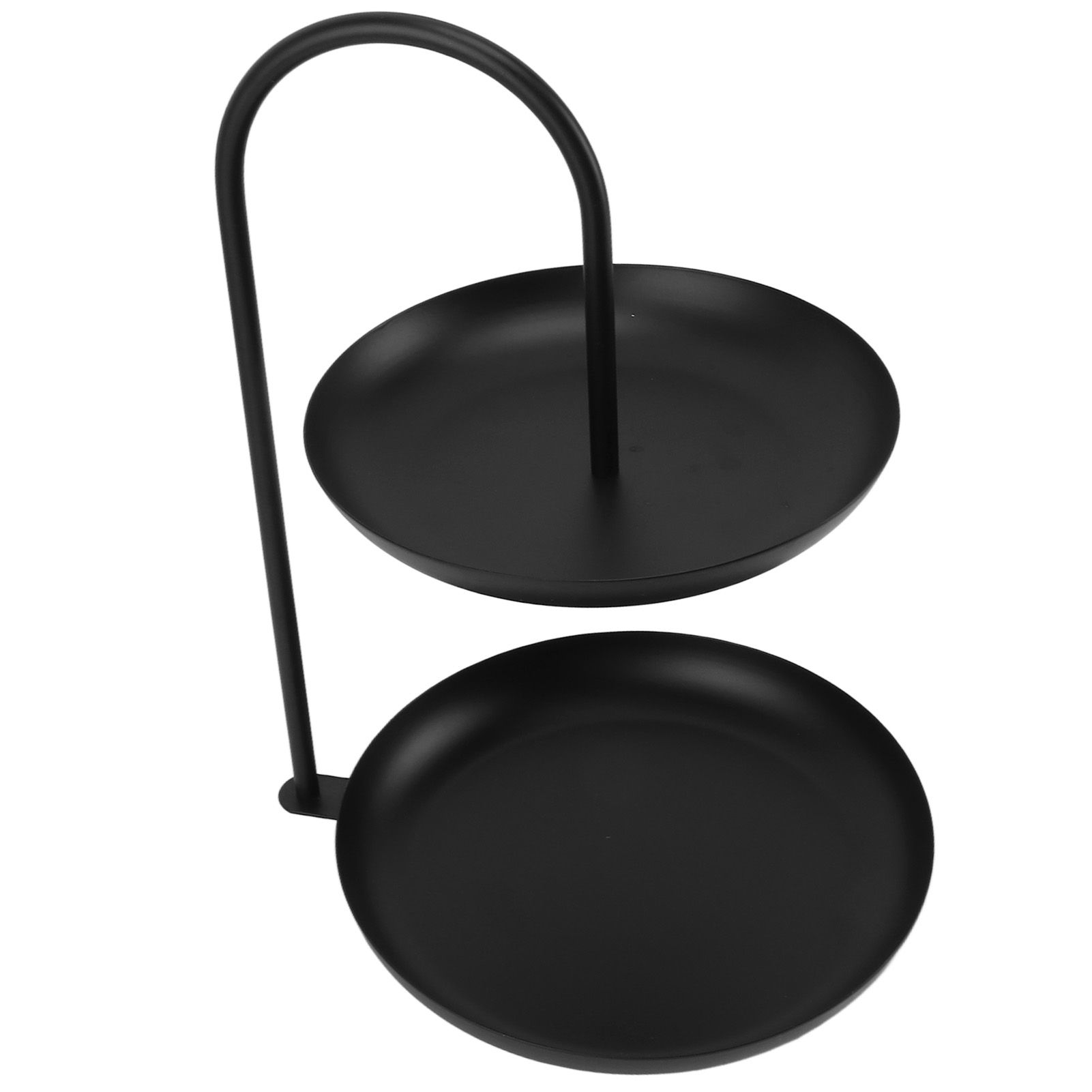Dessert Rack Fruit Stand Round 2 Tier Iron Display Holder for Party Wedding view 9