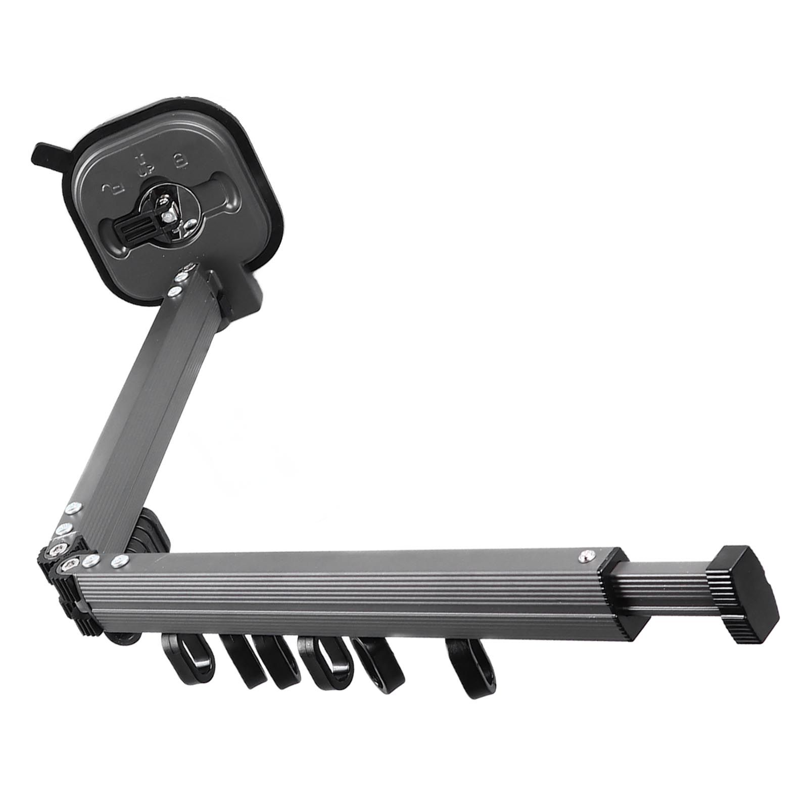 Retractable Clothes Drying Rack Wall Mount Drill Free Bifold Windproof Space view 8