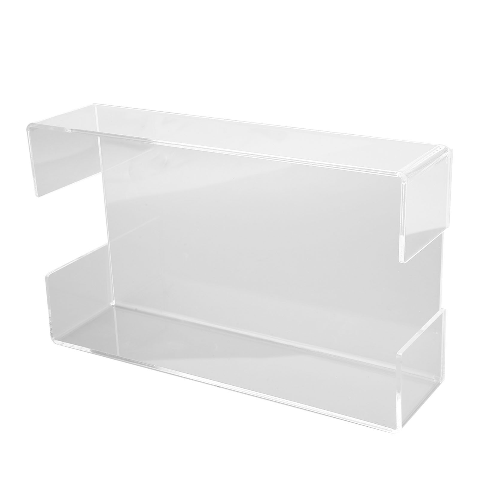 Napkin Tray Storage Holder Transparent Acrylic Modern 9.5x5.5x2.5in Large view 3