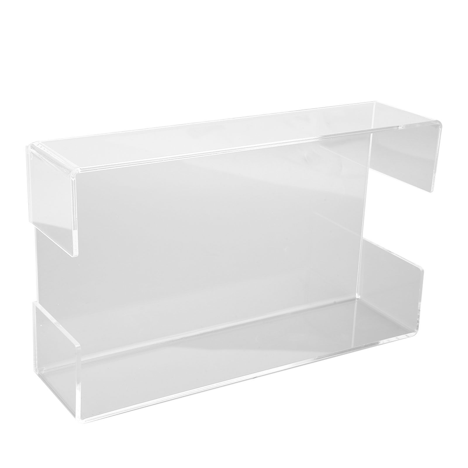 Napkin Tray Storage Holder Transparent Acrylic Modern 9.5x5.5x2.5in Large view 4