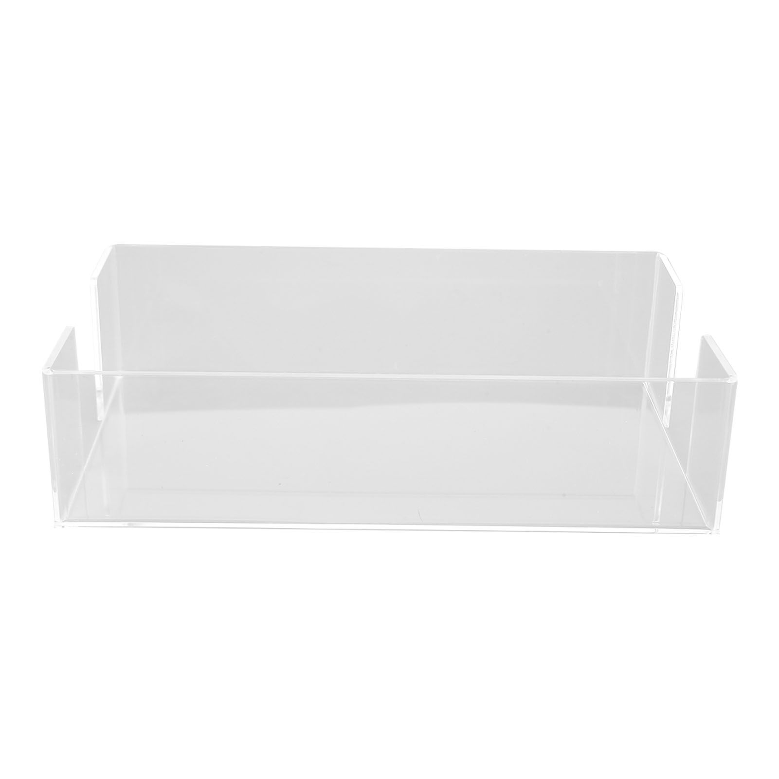 Napkin Tray Storage Holder Transparent Acrylic Modern 9.5x5.5x2.5in Large view 7