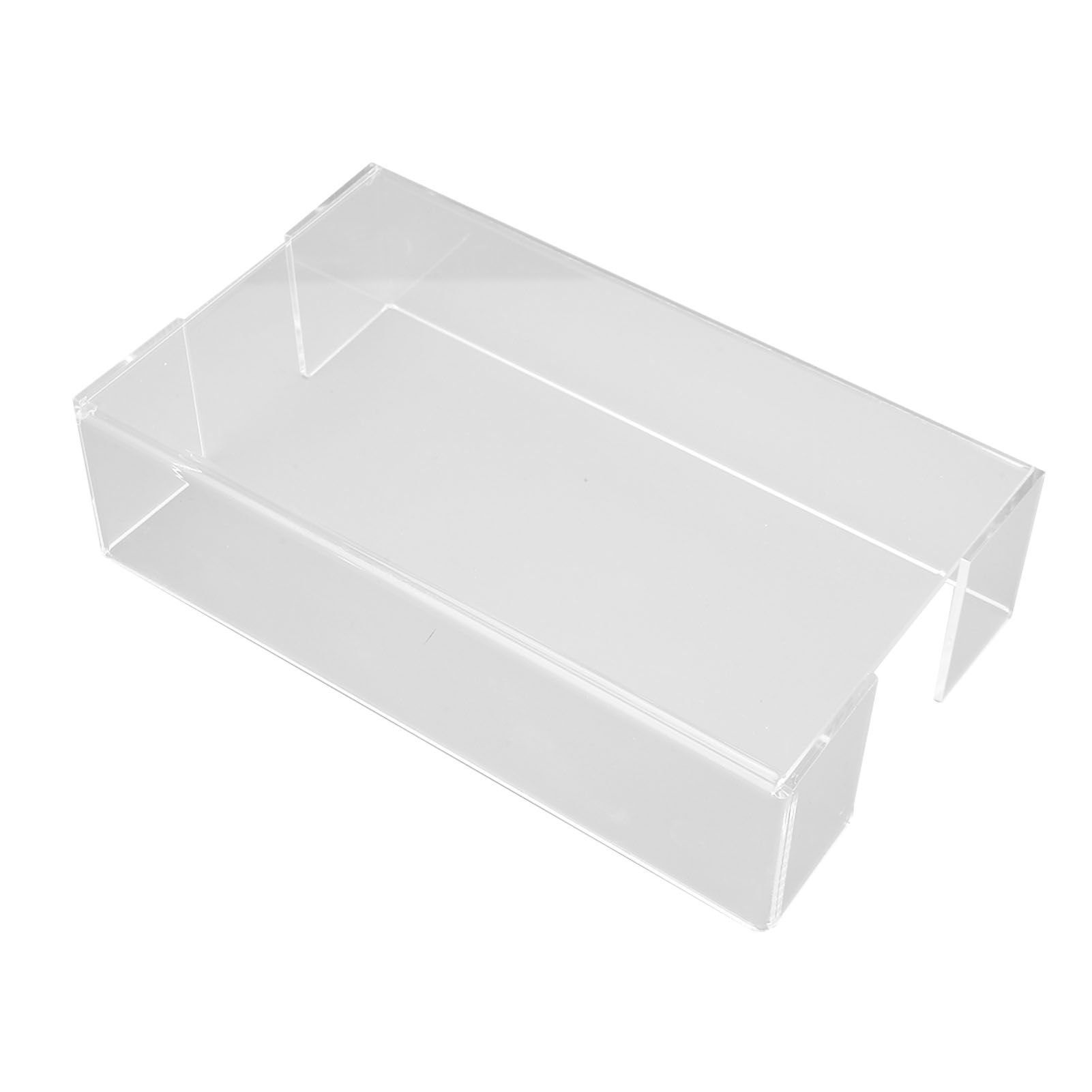 Napkin Tray Storage Holder Transparent Acrylic Modern 9.5x5.5x2.5in Large view 8