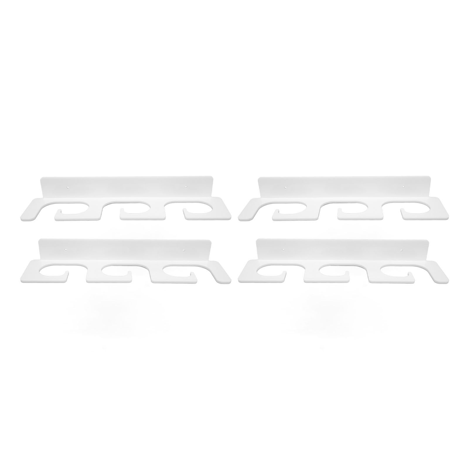 4Pcs Fishing Rod Holder Rugged Space Saving Stylish Holding 6 Rods Wall view 6