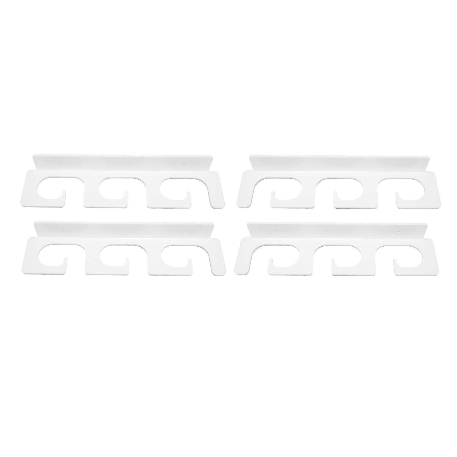 4Pcs Fishing Rod Holder Rugged Space Saving Stylish Holding 6 Rods Wall view 7