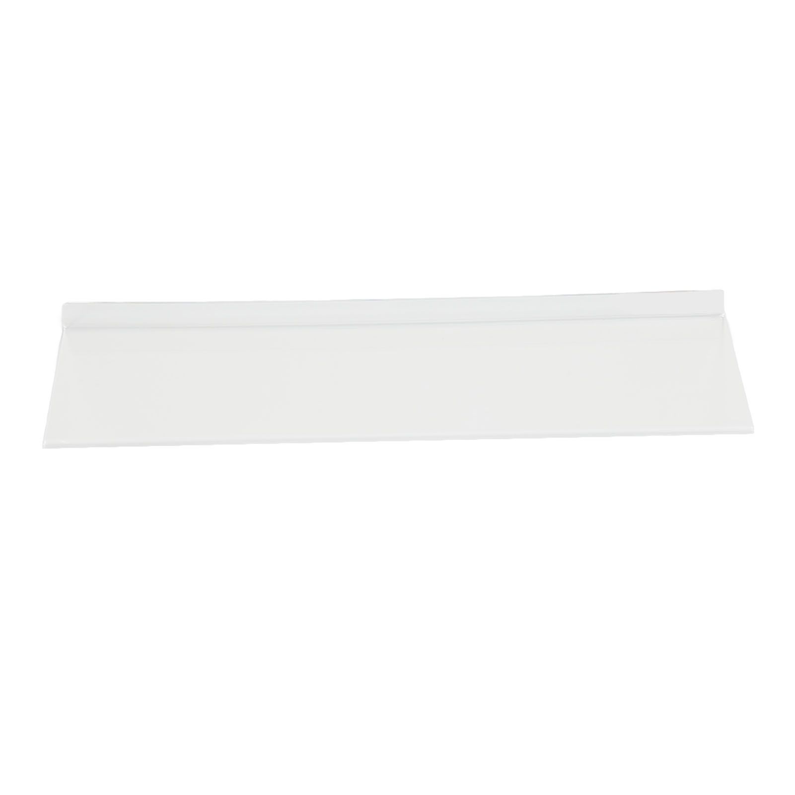 Acrylic Tilted Computer Keyboard Holder Low Front Lip Polished Finish Keyboard view 10
