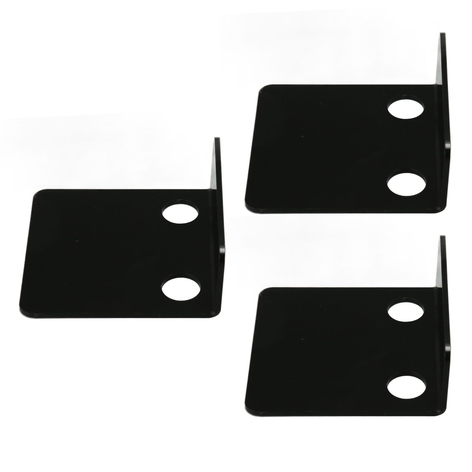 3 PCS Small Security Cameras Wall Shelf with 6 Cable Clips 10PCS Tapes Acrylic view 6