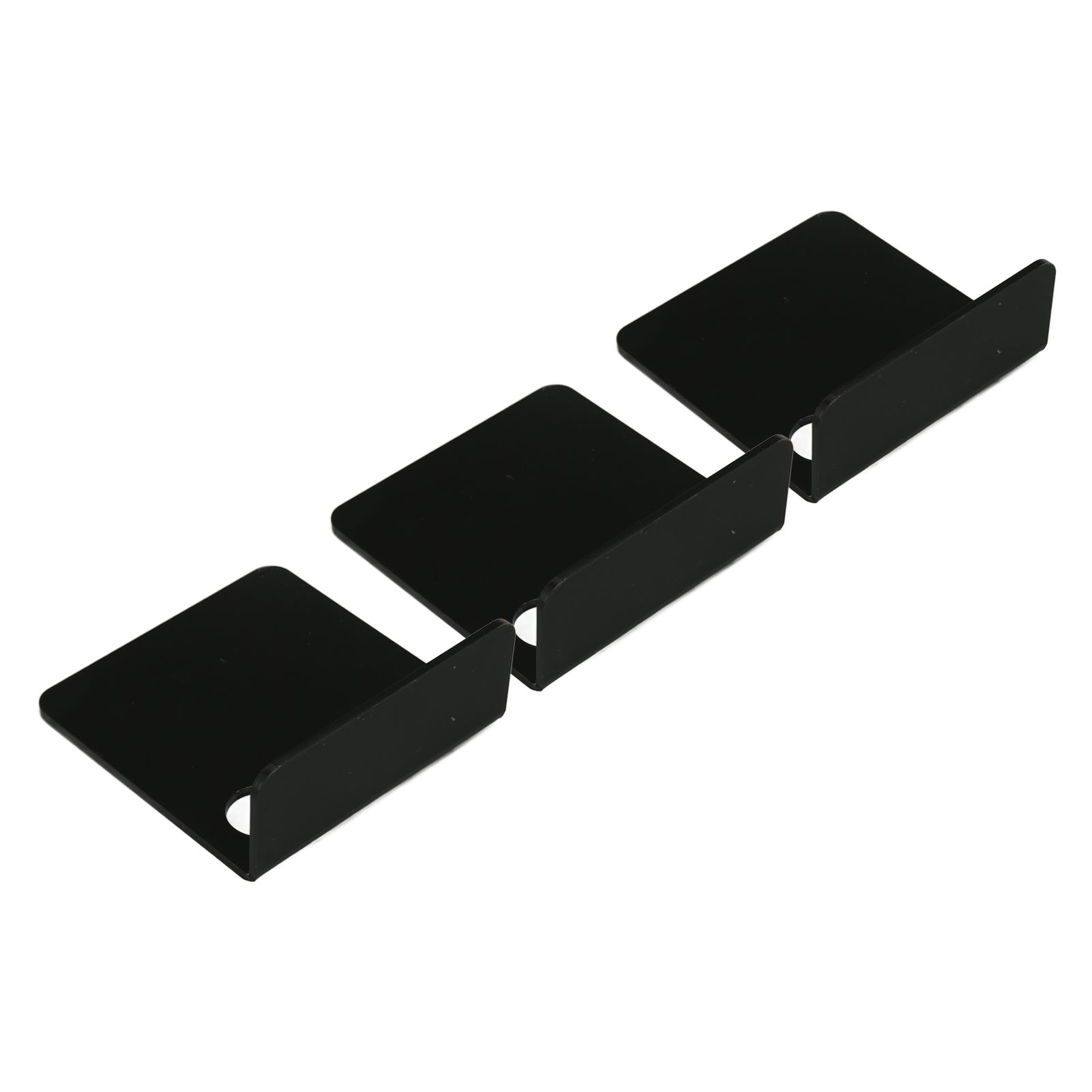 3 PCS Small Security Cameras Wall Shelf with 6 Cable Clips 10PCS Tapes Acrylic view 7
