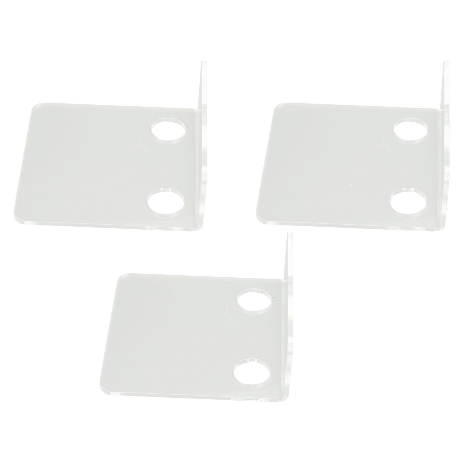 3 PCS Small Security Cameras Wall Shelf with 6 Cable Clips 10PCS Tapes Acrylic view 7